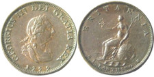 elf Great Britain 1 Farthing 1799 George III