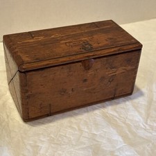 Antique Singer Sewing Machine 1889 Oak Puzzle Box With ttachments included