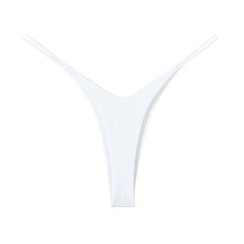 4 Pack Lot Women's Sexy High Split Thong G-String Panties Bikini Lingeries Brief - Picture 12 of 12