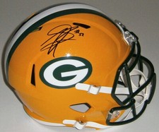 PACKERS Rashan Gary signed Full Size Speed Replica helmet w/ #52 JSA COA AUTO