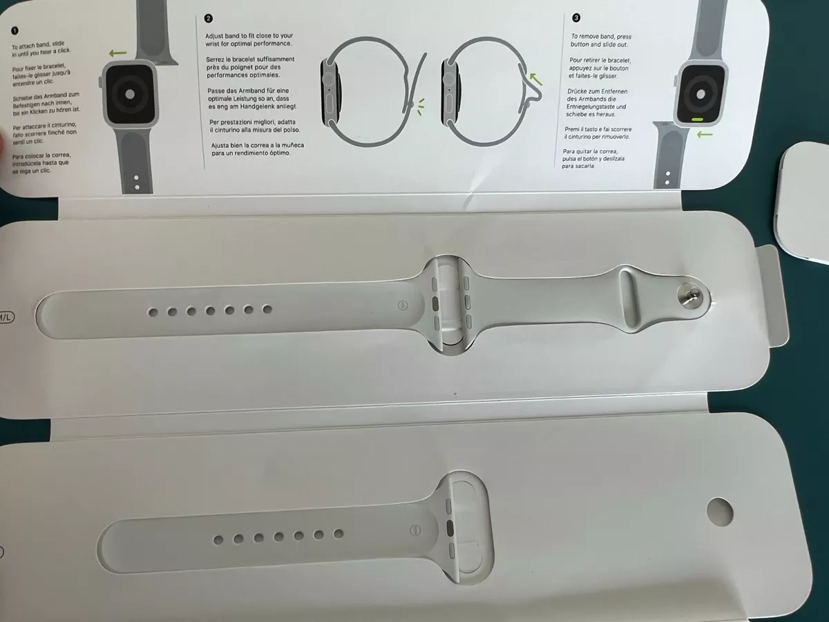 Apple Watch Band Series 7 6 5 4 SE 42mm 45mm 46mm Sport Band Sport
