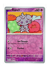 Pokémon TCG: Espurr - 084/191 - Reverse Holo - Surging Sparks - Pack Fresh - NM!