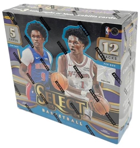2023-24 Panini Select Basketball Factory Sealed Hobby Box 3 Hits Per Box!