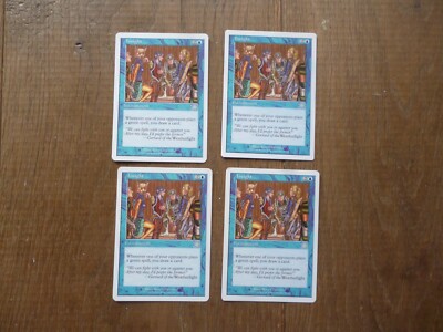 MTG 4 x Insight Uncommon Karte 6. Core Set Edition Magic The Gathering