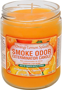 Smoke Odor Exterminator Candle Orange Lemon Splash 13 Oz ...
