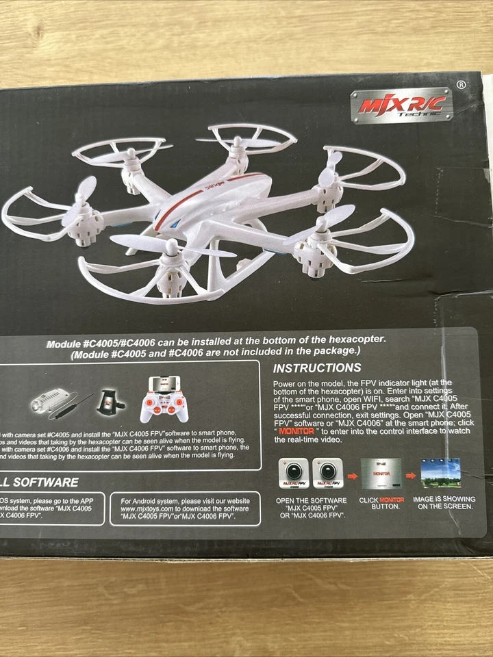 Drone Hexacopter MJX Modèle Numéro X800 - 2.4GHz - Photo 3/4