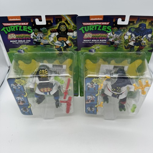 Raphael and Leonardo Night Ninjas TMNT Set Reissues Neu NIB 2023 - Bild 2 von 20