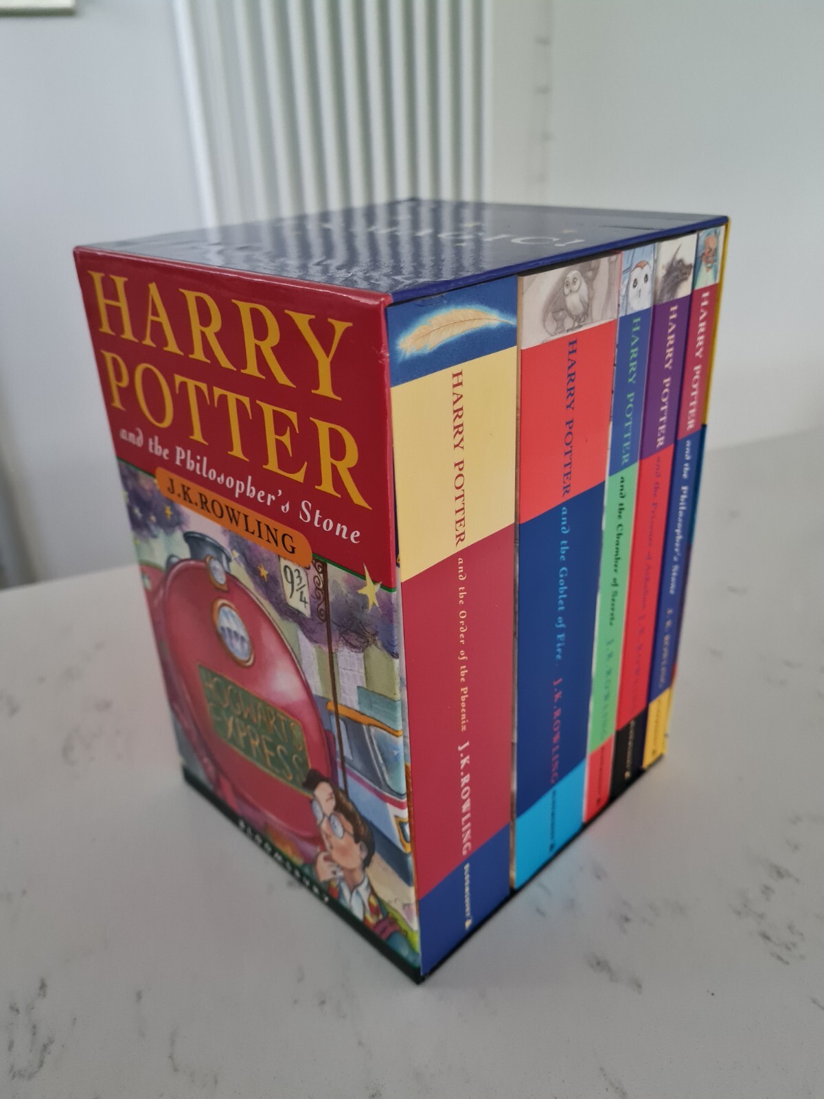 Harry Potter Boxed Set 5 Volumes vintage vgc y2k era