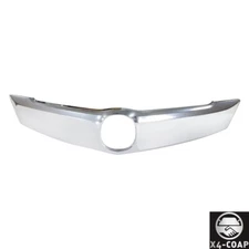 Chromed Front Grille Moulding Trim Upper For Acura TLX 2015-2017 75125TZ3A01