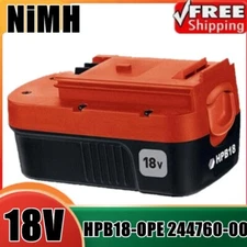 Pack 18V for Black and Decker HPB18 18 Volt 4.5Ah Battery HPB18-OPE 244760-00