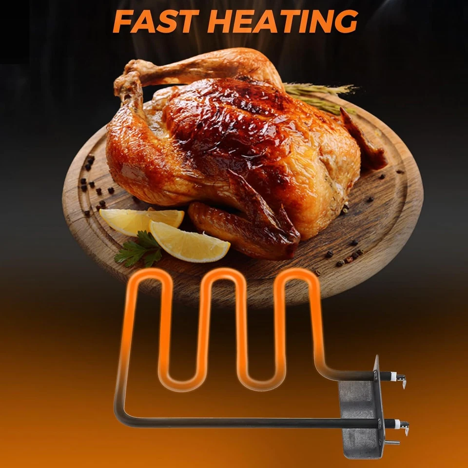 Kit de elemento calefactor para fumador de 1200 vatios de repuesto para Masterbuilt 40" digital Foto 4 de 4