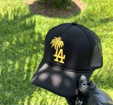 Custom Los Angeles Trucker Hat - Foam LA Baseball Mesh LA Cap Versac Ins