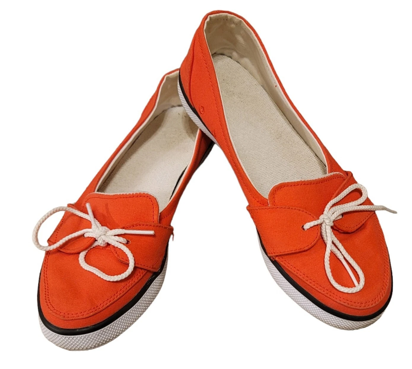 Scarpa casual Nike da donna taglia 8 Balsa Lite 454296 610 in tela rossa