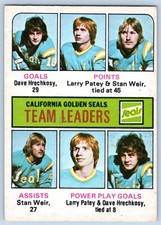 DAVE HRECHKOSY / STAN WEIR / LARRY PATEY 1975-76 O-PEE-CHEE NO 316 EX+   50713