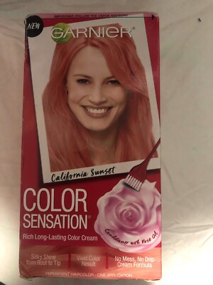 Garnier Color Sensation Hair Dye Cream Smell The Roses, Light Pink, 9.20