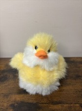 Baby Waddles Spring Chick Vintage Russ Berrie Yellow Plush Duck Soft Stuffed