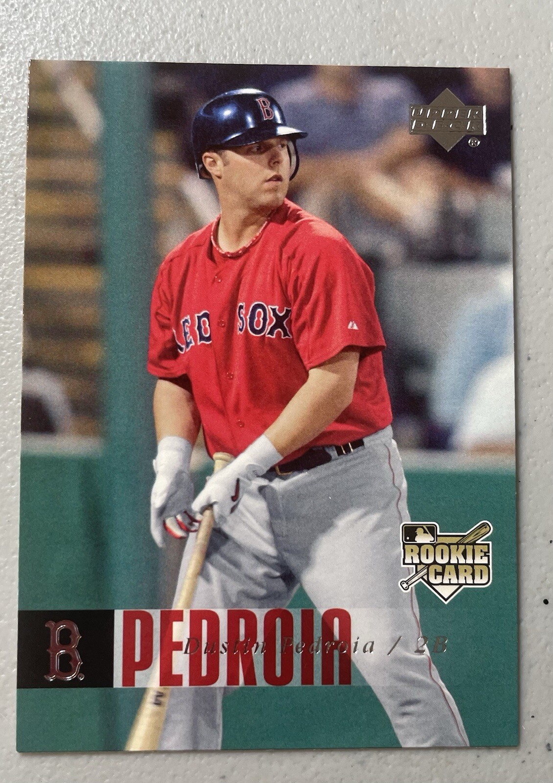 2006 UPPER DECK UPDATE DUSTIN PEDROIA #1027 ROOKIE RC BOSTON RED SOX