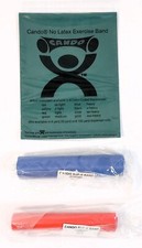 No Latex Exercise Therapy Resistance Fit Bands - Set of 3 Various Resistance