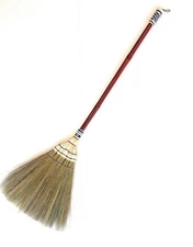 1 piece, grass broom with telescopic handle ,Thai handmade work, cleaning, sweep