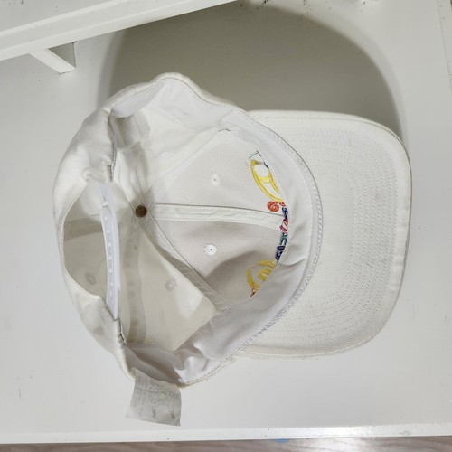 Vintage Walt Disney World Goofy's Hat Co Rainbow Spellout Snapback Cap Rare - Picture 8 of 8