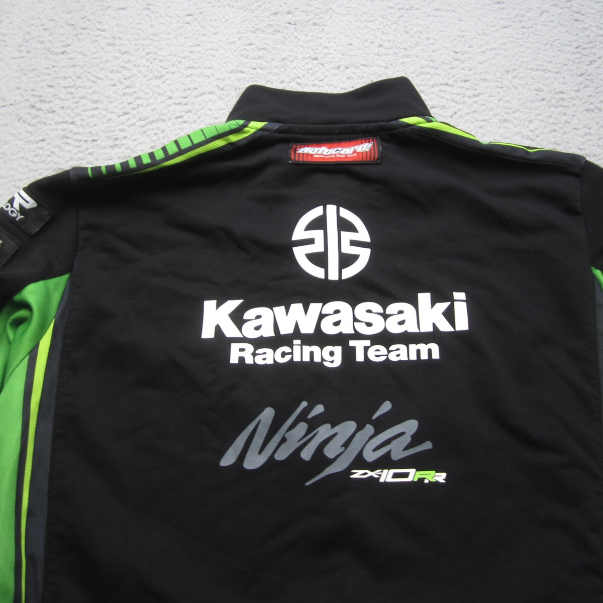Kawasaki Racing Team Jacket Mens 3XL Black Green Monster