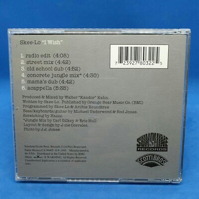 洋楽 Skee-Lo Wish CD s-l400.jpg