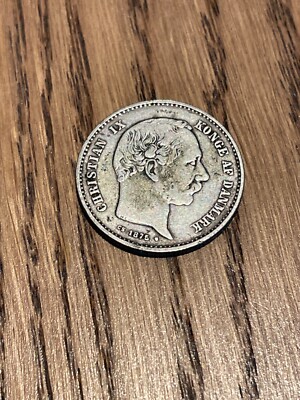 1875cs mint marker DENMARK 1 KRONE CHRISTIAN IX