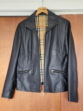 Burberry Leather Jacket For Women