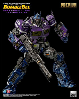 Threezero 3Z05581W0 Transformers Bumblebee Shattered Glass Optimus