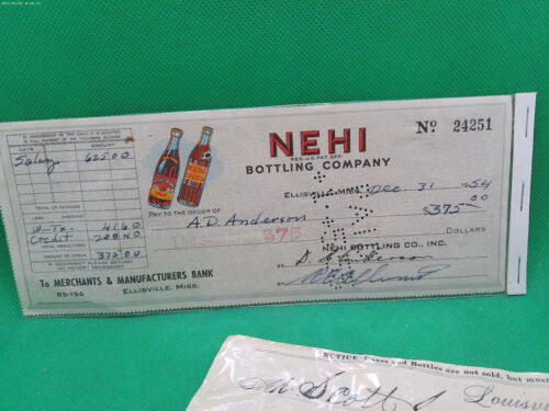 Nehi drink Honey Krust bakery Krieger Phoenix Brewing Beer invoice 1886 to 1954 - Picture 2 of 4