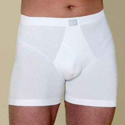 Men's Boxer Tramonte in Stretch Cotton with Internal Elastic and Logo Art 304