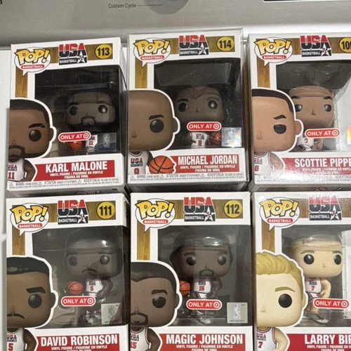 Funko NBA Pop! Vinyl Basketball Target Exclusive Karl Malone Michael Jordan