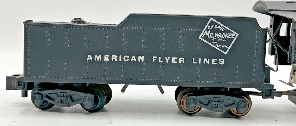 Gilbert American Flyer S Gauge #21085 Pacific Loco/Tender in Solid Excellent - Image 3 of 4