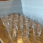 9 Vintage Fostoria Cloverleaf Needle Etched 4”H Tumbler Glasses — photo 1
