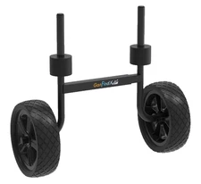 GanFind Kayak Cart Canoe Trolley Carrier Solid Foam Wheels Detachable Frame NEW