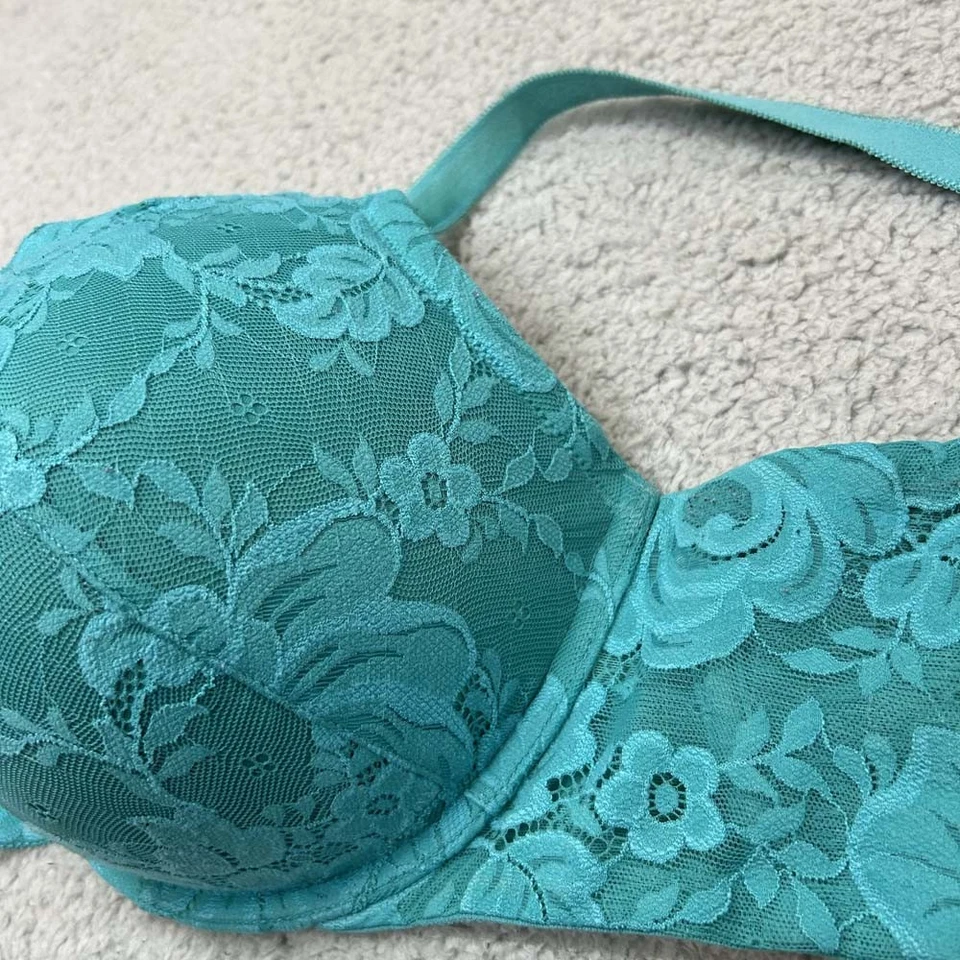 Torrid Bra 46C Push Up Bra Boost Plunge Push Up Lace - Image 4 of 4