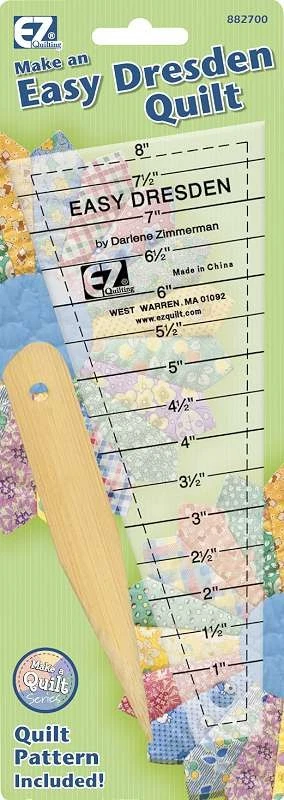 Easy Dresden Quilting Ruler 1" To 7-1/2" - Image 3 of 3
