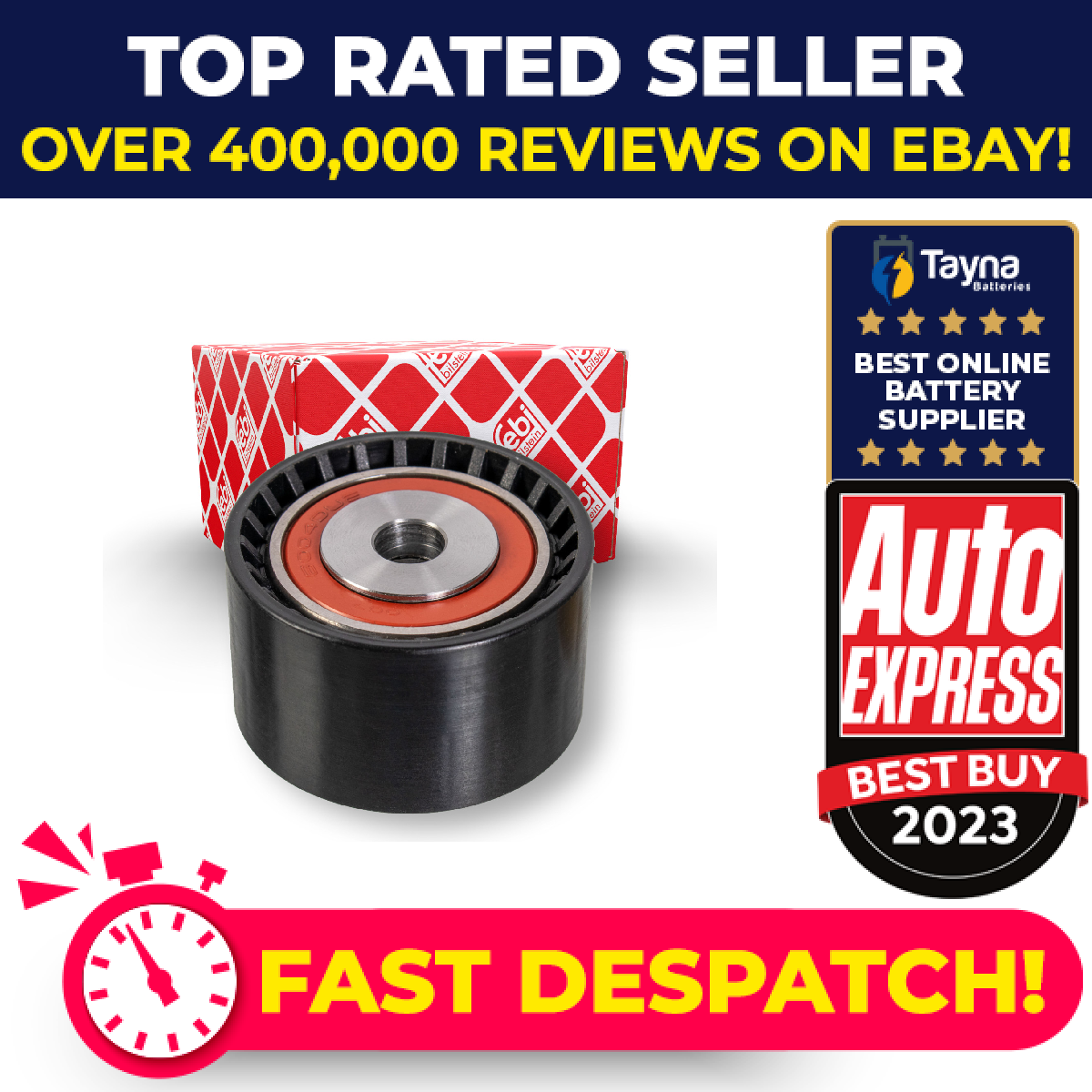 Timing Belt Guide Pulley fits OPEL CASCADA W13 2.0D 15 to 18 B20DTH 055485360