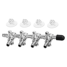 Distributore erogatore ossigeno serbatoio pesci controllo flusso aria acquario 5 pezzi