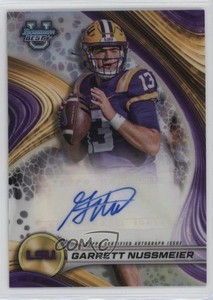 2024 Bowman U Best of 2024 Auto Garrett Nussmeier #BOA-GN Auto