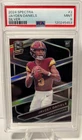 2024 PANINI SPECTRA SILVER #2 JAYDEN DANIELS ROOKIE RC PSA 9