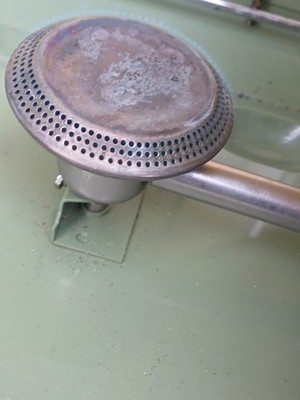Vintage Primus Streamliner 2 Burner Propane Camp Stove WORKING w