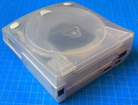 Custom SEGA Dreamcast Console, GDEMU, Noctua Fan Mod, Clear Shell, 256GB SD