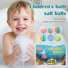 Kids Colorful Bath Bombs Natural Handmade Organic Bath Bomb Gift Toys for Kids
