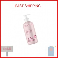 ATTITUDE Baby 2-in-1 Shampoo  Body Wash, EWG Verified, Fragrance Free  Dermato