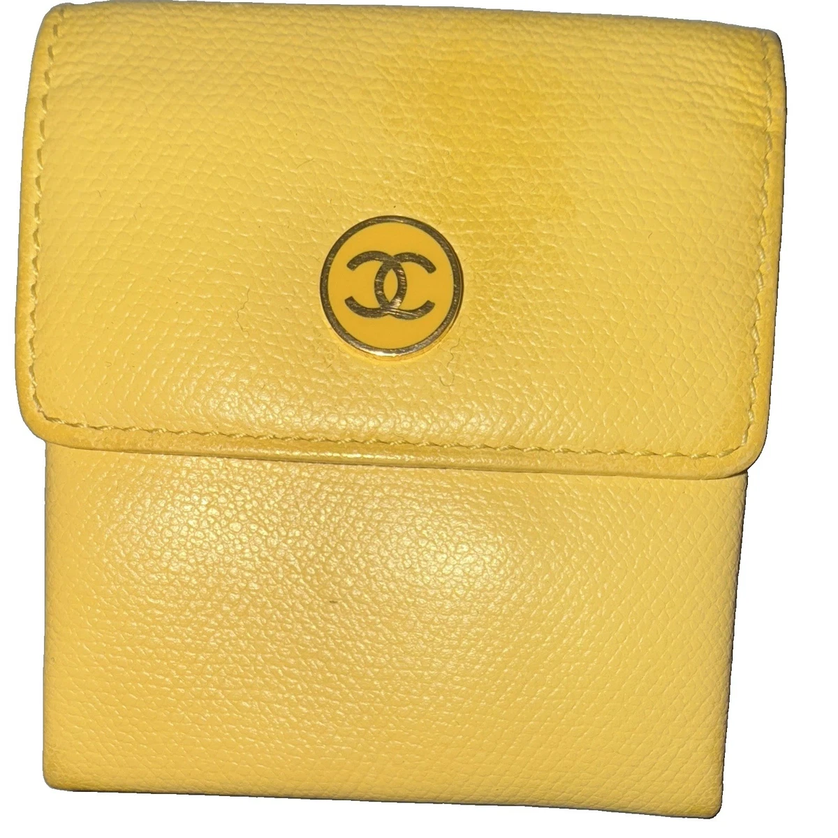 CHANEL Yellow Folding Wallets for Women for sale | eBay