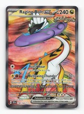 raging bolt pokemon card value - 111/142 Fighting Bellowing Thunder (70x You may discard any amount of Basic Energy from your Pokmon Raging Bolt ex #196 Prices