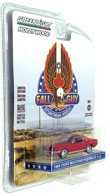 Greenlight 1/64 Scale 44965-A - 1966 Ford Mustang Fastback 2+2 - Fall Guy