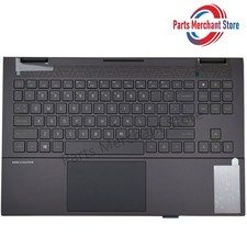 New HP Omen 15-EN 15-EK 15-EN0013DX 15.6" Palmrest Keyboard RGB Backlit Black US