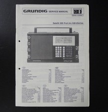 Originale GRUNDIG Satellite 500 ricevitore mondiale/radio service manual/istruzioni S41